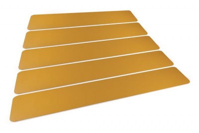 Podlahové značenie, DURABLE „Prechod pre chodcov“, žltá