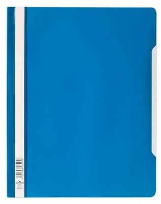 Rýchloviazač, PP, A4+, DURABLE, modrý