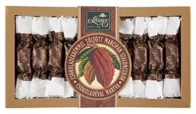 Salónky, 250 g, SZAMOS, marcipán plnený čokoládovým krémom