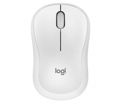 Myš, bezdrôtová, optická, tichá, BT, LOGITECH „M240“, špinavobiela
