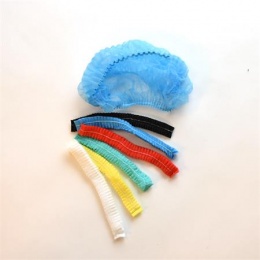 Zdravotná sieťka na vlasy, harmonikový tvar, zelená