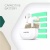 Slúchadlá, TWS bezdrôtové, Bluetooth 5.4, CANYON „Hexagon 7“, bielo-béžové