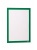 Informačný panel, A4, samolepiaca zadná strana, DURABLE "DURAFRAME®", zelený