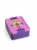 Desiatový box, LEGO "Bee", fialovo-ružový vzor